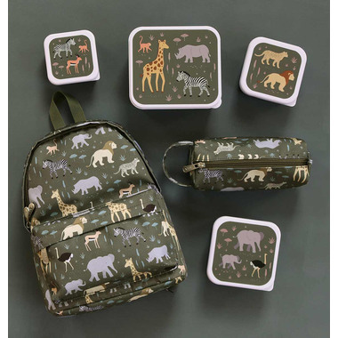 ALLC Lunch & snack box set SBSESA46 Savanna