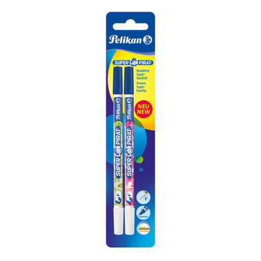 PELIKAN Tintenlöscher Super Pirat F 850F/2/B 2 Stück, Blister