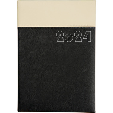 BIELLA Geschäftsagenda DispoTerm 2024 808546020024 schwarz, 3½T/S, 14,5x20,5cm