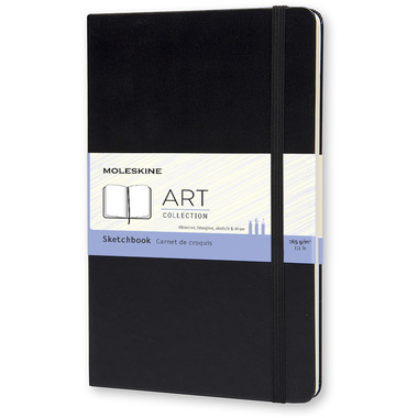 MOLESKINE Skizzenbuch A5 701153 blanko schwarz