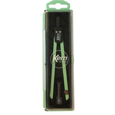 KERN Zirkel SCOLA pastell 13.5cm 470 300mm, grün