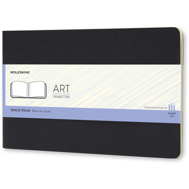MOLESKINE Skizzenbuch A5 336-4 blanko schwarz