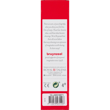 BRUYNZEEL Schulfarbstift Super 3.3mm 60516971 pink