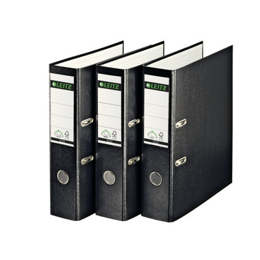 LEITZ Ordner 180° 8cm 10135095 schwarz A4