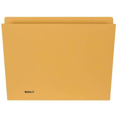 BIELLA Vertikalmappe A4 25543220U gelb 100 Stück