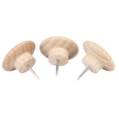 LEGAMASTER Pinwand-Nadeln WOODEN 7-145125 Holz 25 Stück