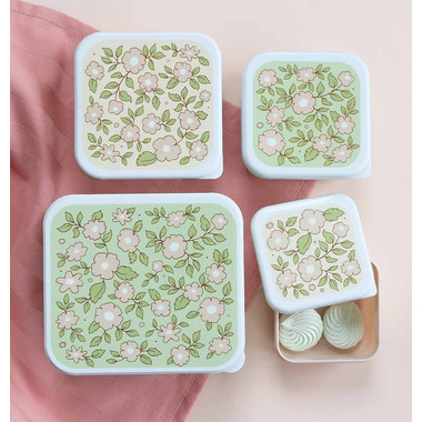 ALLC Lunch & snack box set SBSEBL44 Blossom-sage