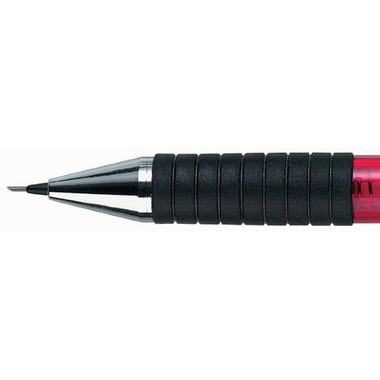 FABER-CASTELL Druckbleistift 1377 HB 137721 rot, mit Radierer 0.7mm