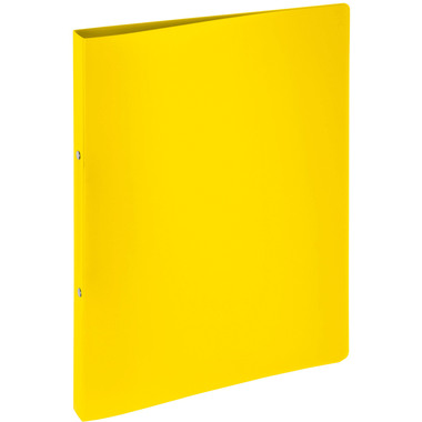 PAGNA Ringbuch 23mm A4 20901-04 gelb PP 2-Ring-Mechanik