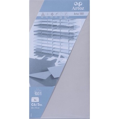 ARTOZ Couverts 1001 C6/5 107294182 100g, lichtgrau 5 Stück