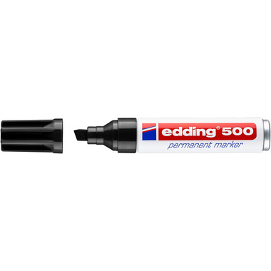 EDDING Permanent Marker 500 2-7mm 500-1 schwarz