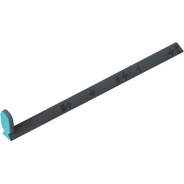 LEITZ Anschlagschiene 5180 5172-00-00 dunkelgrau