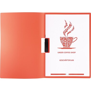 KOLMA Klemmhefter Easy A4 11.015.04 rot 25 Blatt
