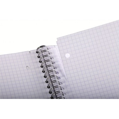 CLAIREFONTAINE Spiralheft Studium A4+ 8252 5mm, ass. 80 Blatt