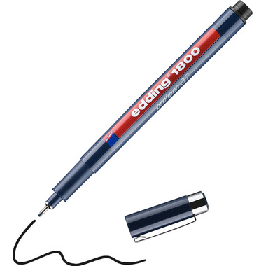 EDDING Profipen 1800 0.70mm 1800-1-07 schwarz