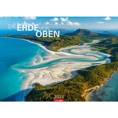 WEINGARTEN Kalender Die Erde von Oben 2951900 DE, 68x49cm 2024