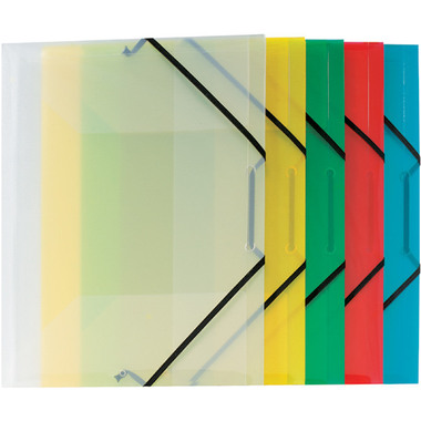 VIQUEL Gummibandmappe A4 113340-08 transparent