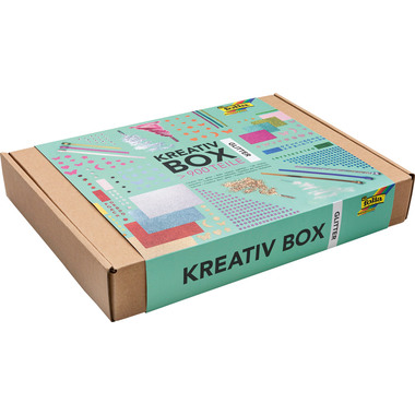FOLIA Kreativ Box 937 Glitter Mix, über 900 Teile