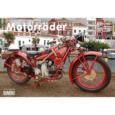 DUMONT Motorräder & Routen 205164 DE, 42x29cm 2024