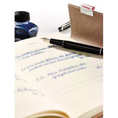 TRANSOTYPE senseBook FLAP A5 75010500 blanko, M, 135 Seiten beige