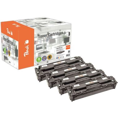 Peach Spar Pack Tonermodule kompatibel zu Canon CRG-731 series