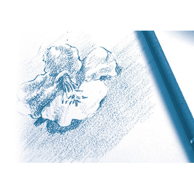 CLAIREFONTAINE Zeichenblock A5 96626C Weiß 30 Blatt
