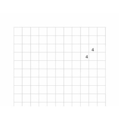 INGOLD-BIWA Heft A4 02.0420.442 weiss 90g 4x4mm kariert RR