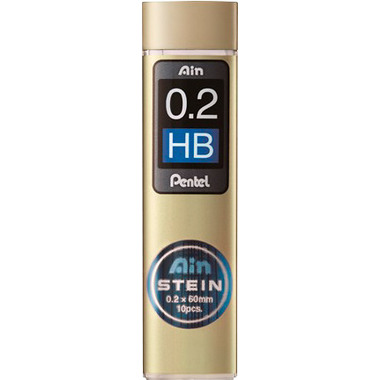 PENTEL Minen AINSTEIN 0,2mm C272W-HB HB 20 Stück