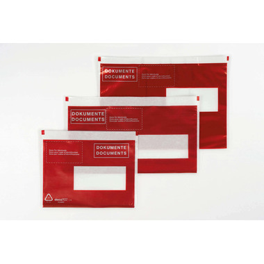 DOCUFIX Dokumententaschen C6/5 2FVDO350806 fenster links 250 Stück