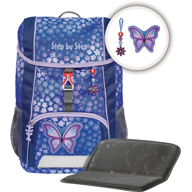 STEP BY STEP Rucksack-Set KID 213358 Butterfly Maja