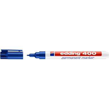 EDDING Permanent Marker 400 -1mm 400-3 blau