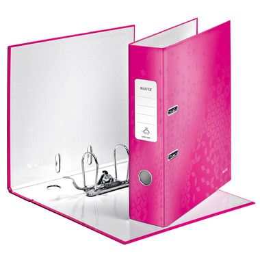 LEITZ Ordner WOW 8cm 10050023 pink A4