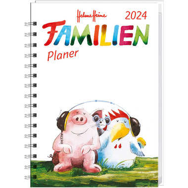 HEYE Familienplaner Helme Heine 21512 DE, 15.2x23.2cm 2024