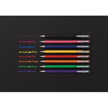 PENTEL Gel-Tintenroller Mattehop K110-VAX Mattehop schwarz