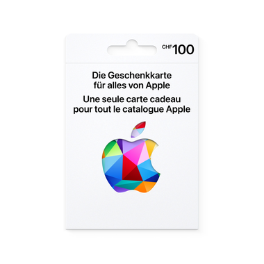 Apple Gift Card CHF 100.-