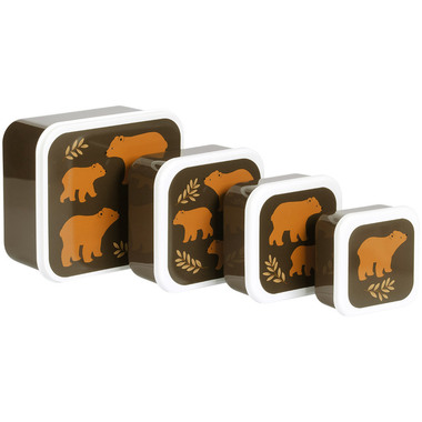 ALLC Lunch & snack box set SBSEBE43 Bears