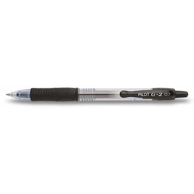 PILOT Stylo Gel G2-7 0.7mm BL-G2-7-B noire