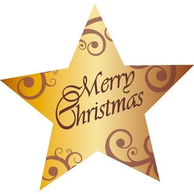 SIGEL Sticker 47x47mm CS112/W Noël 200 pcs.