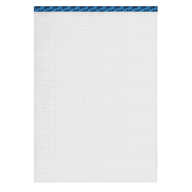 BÜROLINE Büroblock weiss A4 543180 kariert,4mm, 80g 100 Blatt