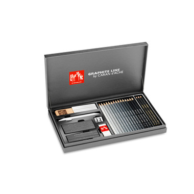 CARAN D'ACHE Graphite Line Gift Box Set 3000.415 ass.