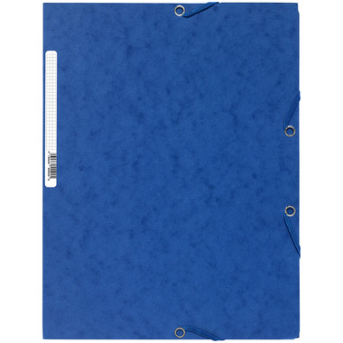 EXACOMPTA Gummibandmappe A4 55502E blau