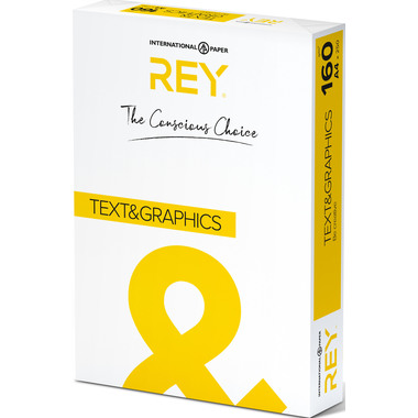 REY Kopierpapier Text&Graphics A4 244640 160g pak 250 Blatt