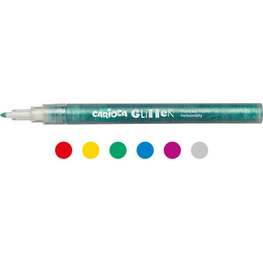 CARIOCA Fasermaler 42190 Glitter E-6