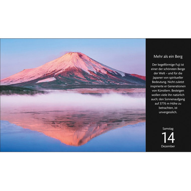 HARENBERG Tischkalender Reise u.d. Welt 2763900 DE, 23 X 17cm 2024