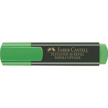 FABER-CASTELL Textmarker TL 48 1-5mm 154863 grün