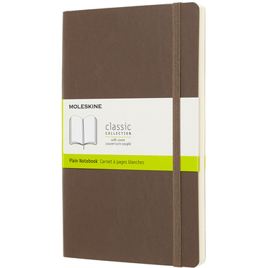 MOLESKINE Taccuino L/A5 715536 in bianco, SC, marrone