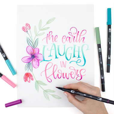 TOMBOW Dual Brush Pen ABT N15 schwarz