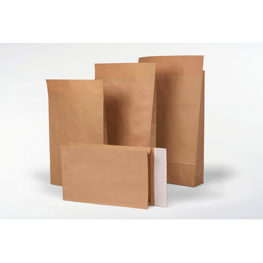 FLEXIPAK Faltenbeutel Kraftpapier SK 2FVMF001150 braun, 300x80x430mm 200 Stück