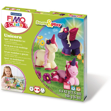 FIMO form&play 4x42g 803419LY Set Unicorn