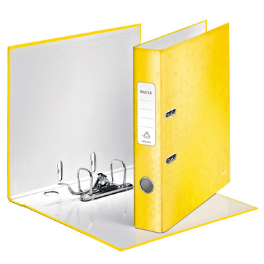 LEITZ Classeur 180° WOW 5cm 1006-00-16 jaune A4